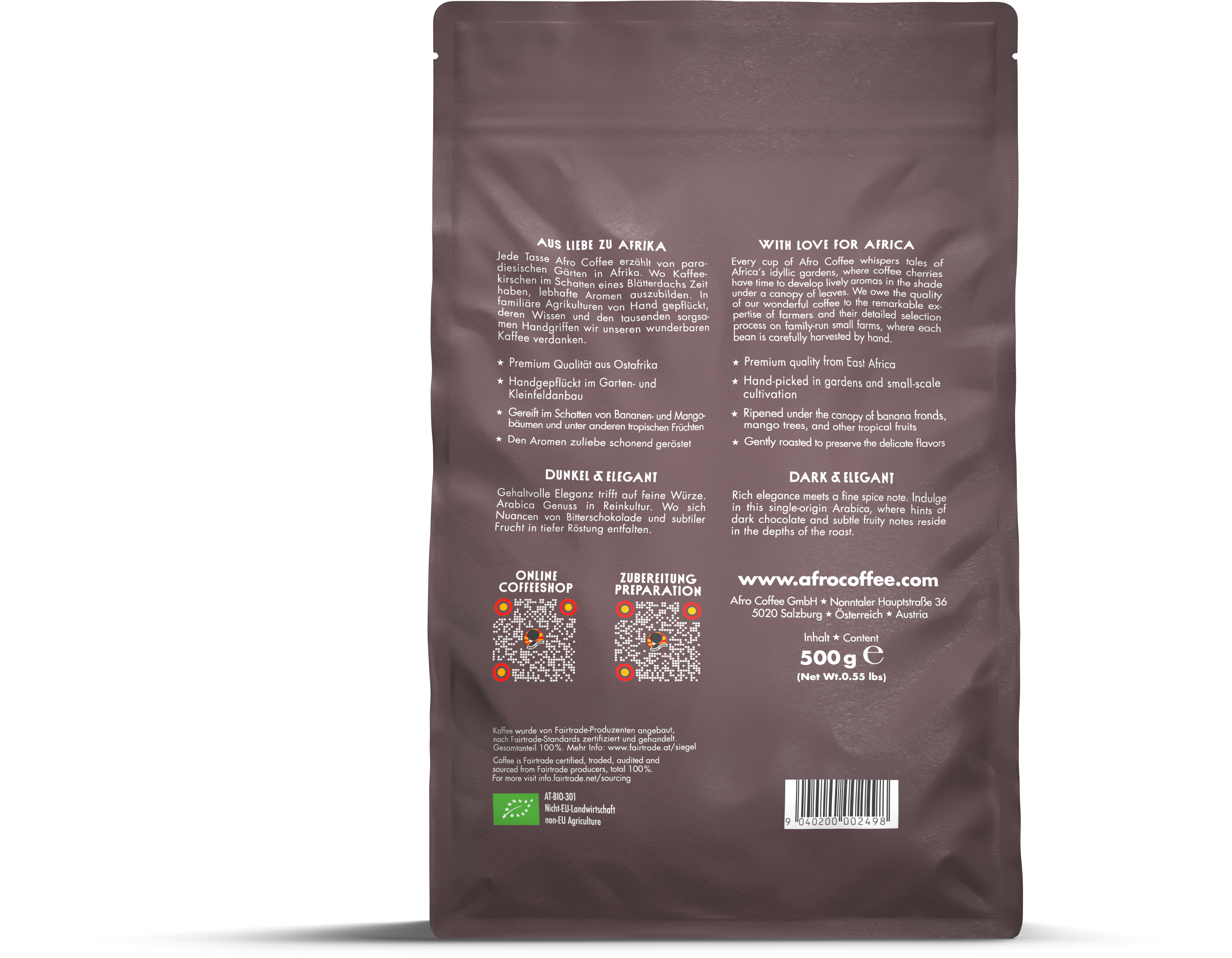 Dark & Elegant BIO 500g, AT-BIO-902