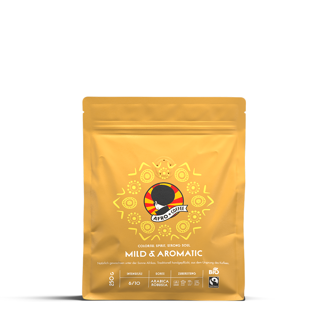 Mild & Aromatic BIO 250g, ganze Bohnen