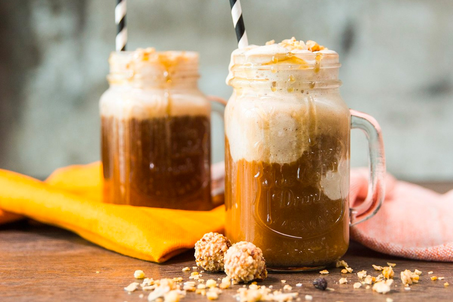 Erfrischender Iced Coconut Coffee