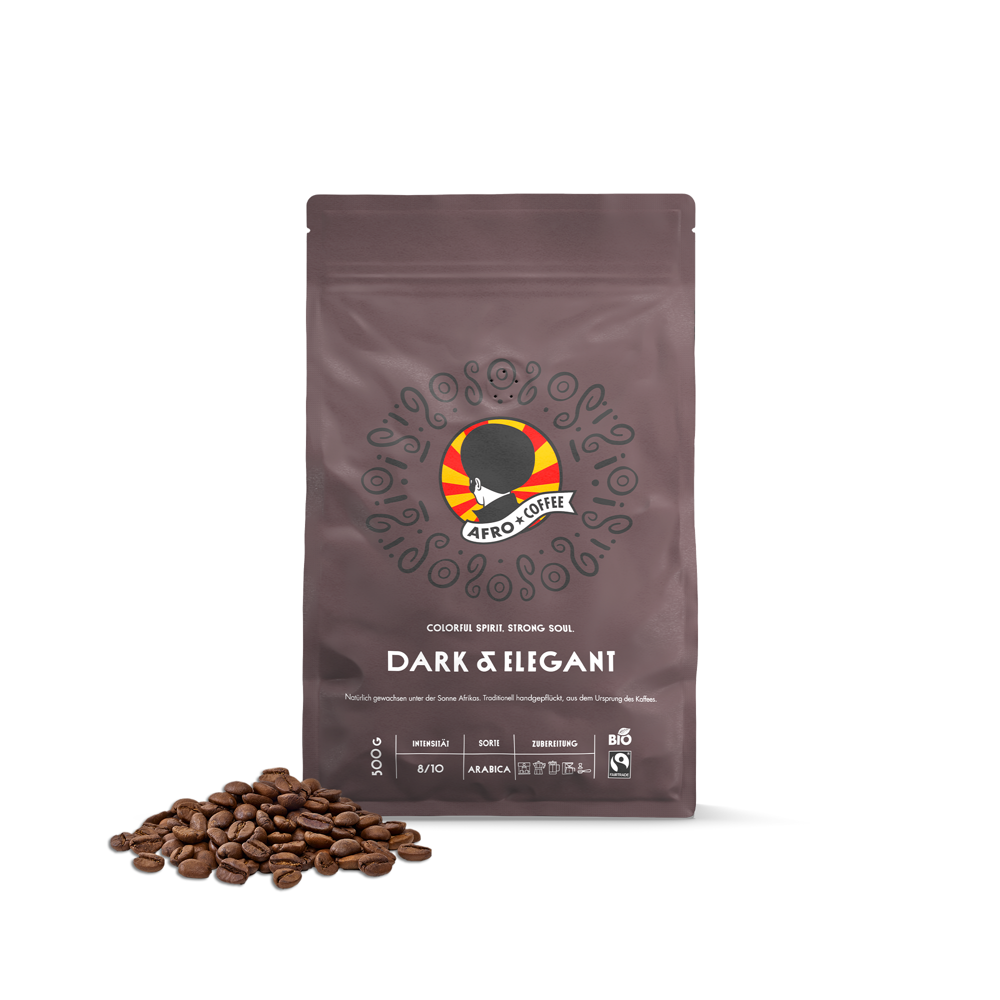 Dark & Elegant Kaffeebohnen Bio, Fairtrade 500g