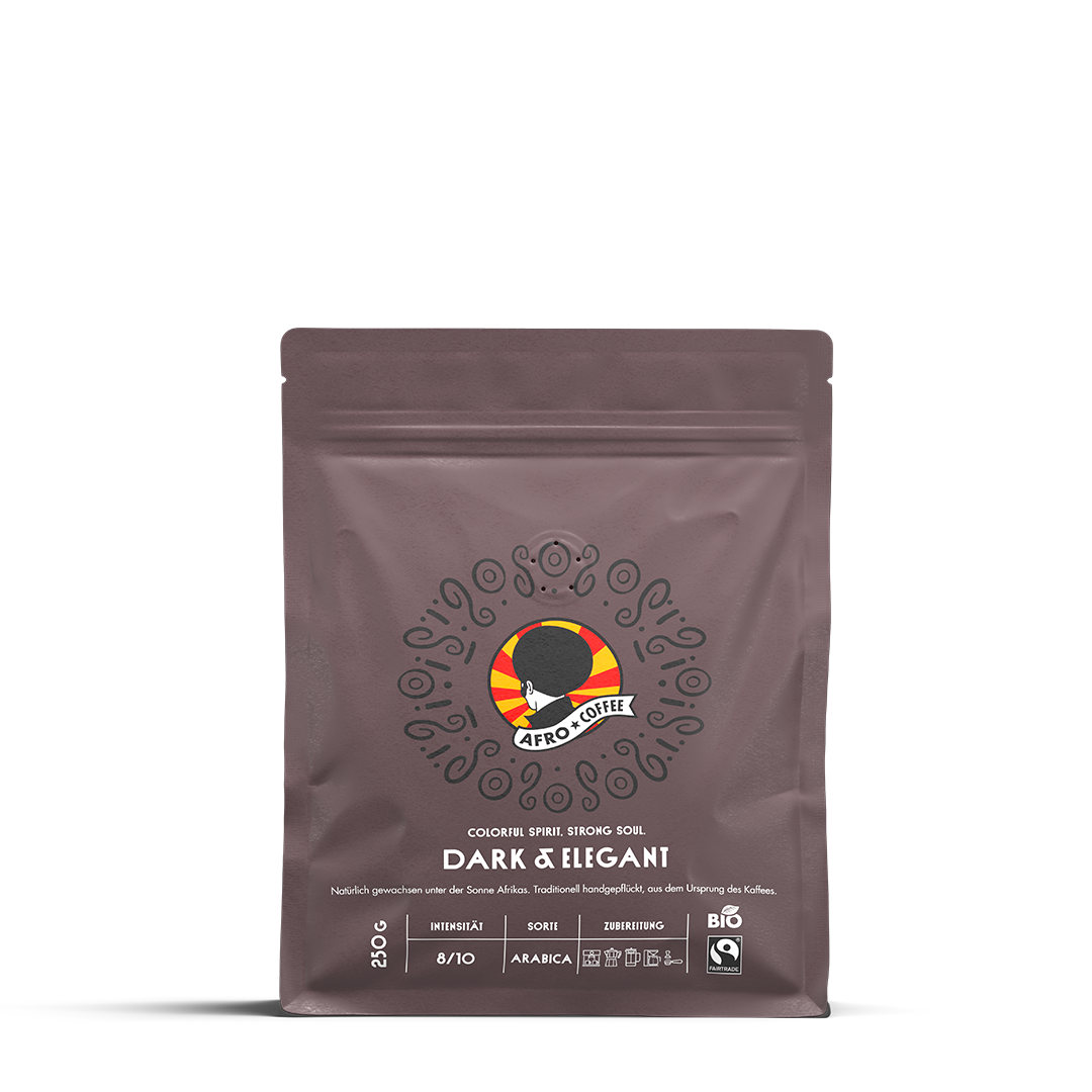 Dark & Elegant BIO 250g, ganze Bohnen