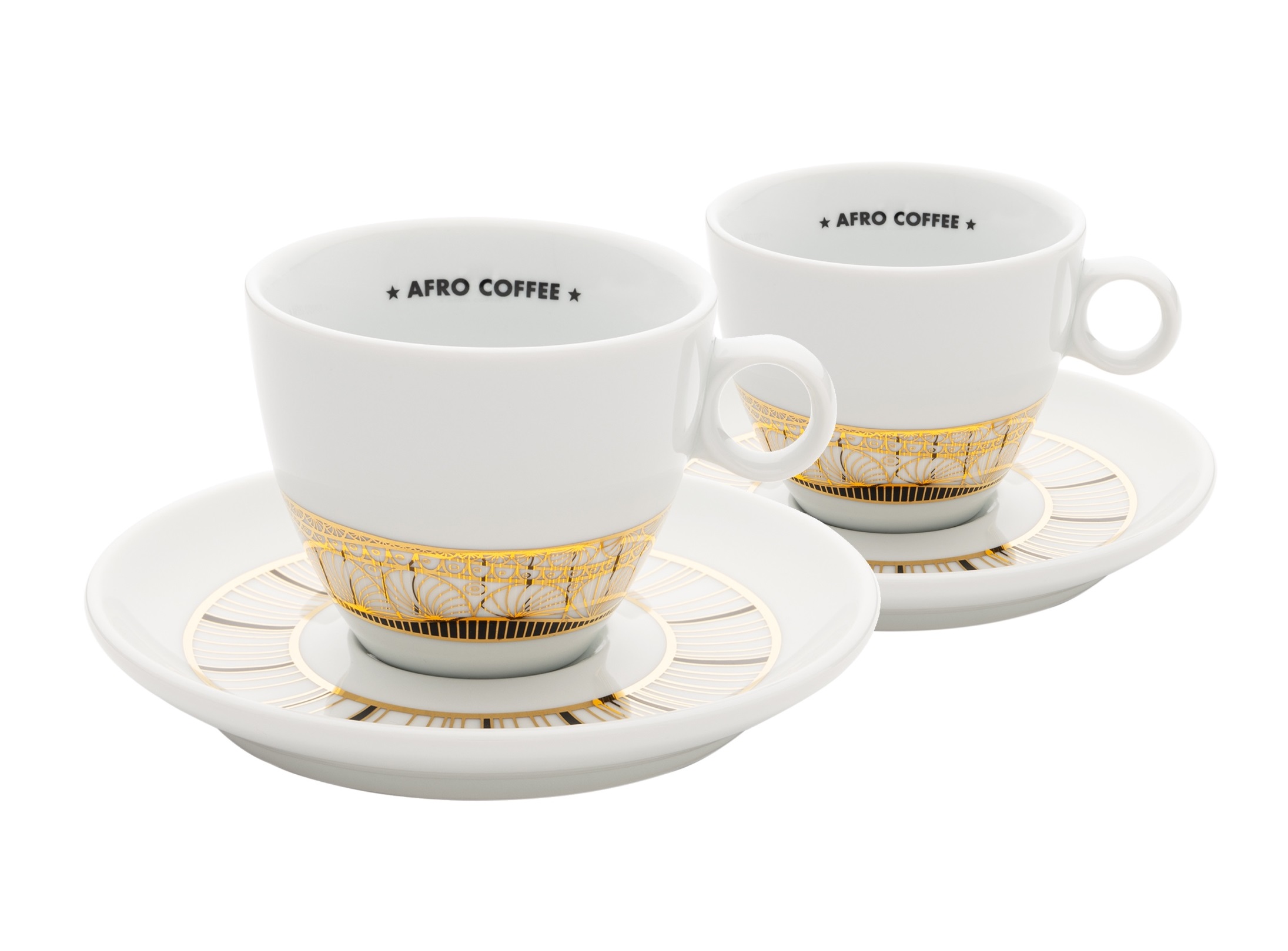 Cappuccino Tassen Limited Gold