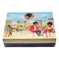 Kaffee Geschenkbox Cappuccino-Tassen