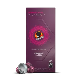 Strong & Earthy Kaffeekapseln, Bio, Fairtrade 10 Stück
