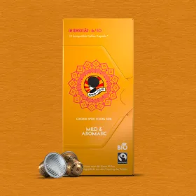 Mild & Aromatic Kaffeekapseln, Bio, Fairtrade 10 Stück